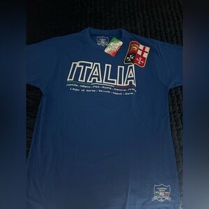 Brand new Special Edition tshirt from Italy! All embroidery!